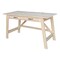 International Concepts Serendipity Desk with 2 Drawers and Chair, Unfinished K-OF-69-C10 - alternate 2